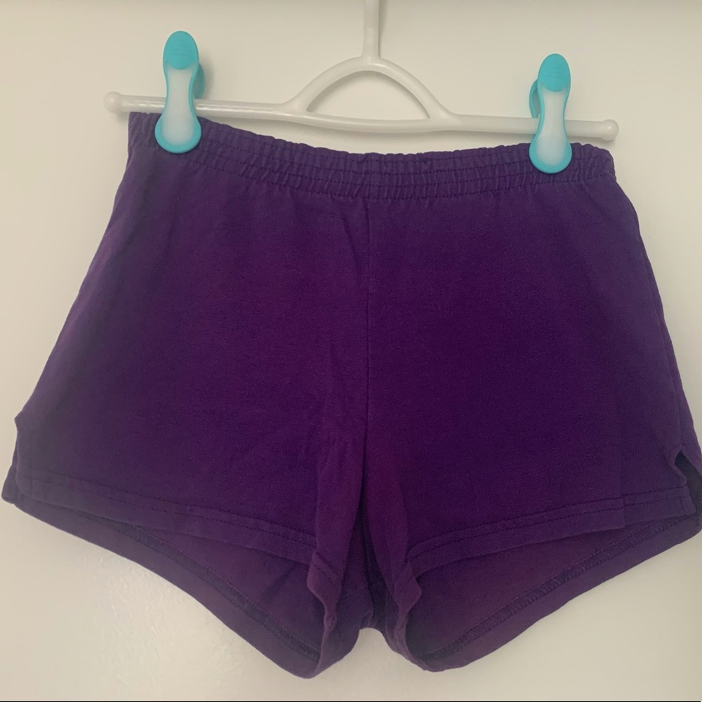 Purple Soffe Shorts